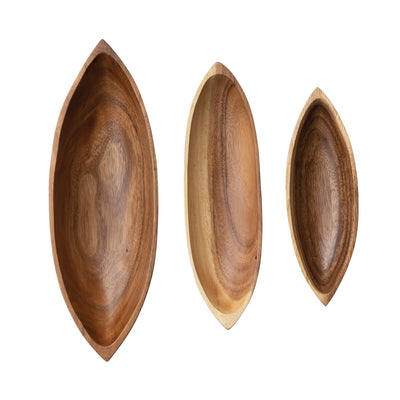 product image for Boat Shaped Bowls - Set of 3 23