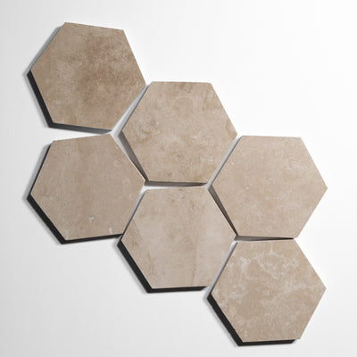 product image of durango 5 hexagon tile by burke decor dg5hx 1 595