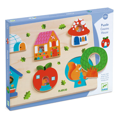 product image for coucou house wooden puzzle by djeco dj01064 1 68