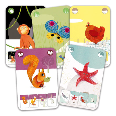 product image for mini nature go fish playing card game by djeco dj05128 3 43