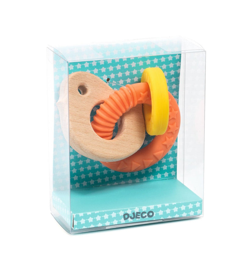 media image for pitibird infant teether by djeco dj06464 1 222