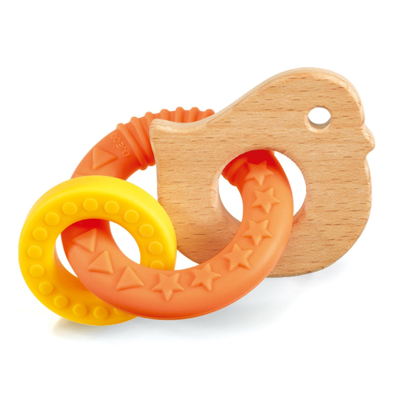 media image for pitibird infant teether by djeco dj06464 2 284