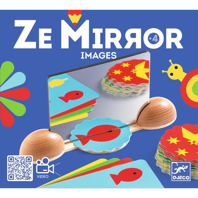 product image for ze mirror images wooden complete the reflection activity by djeco dj06481 2 69