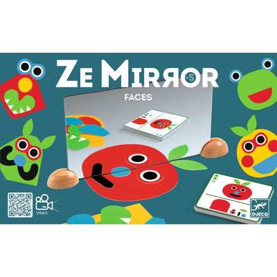 product image for ze mirror faces wooden complete the reflection activity by djeco dj06482 2 44