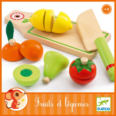 product image for cutting fruit and vegetables role play set by djeco dj06526 2 83