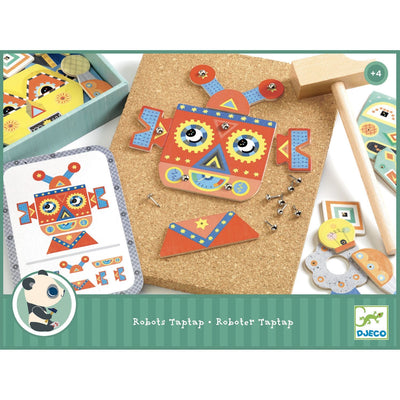 product image of robots tap tap construction game by djeco dj06646 1 522