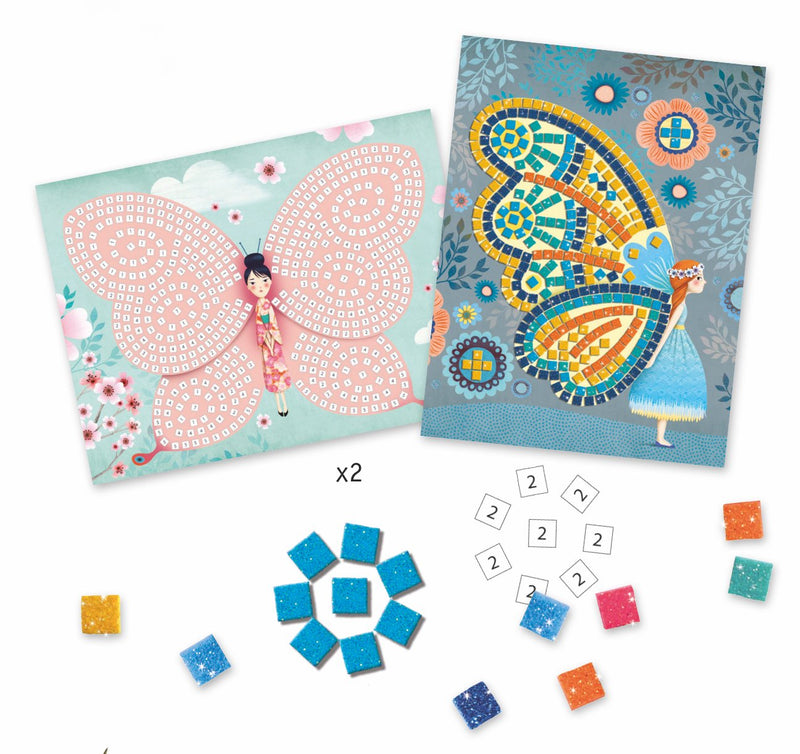 media image for petit gift mosaics butterflies by djeco 3 289