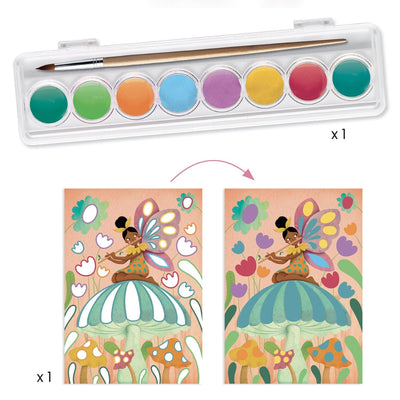 product image for the fairy box multi activity craft kit by djeco dj09332 4 89
