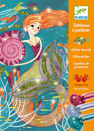 media image for Le Grand Artist Glitter Boards Mermaids Lights 29