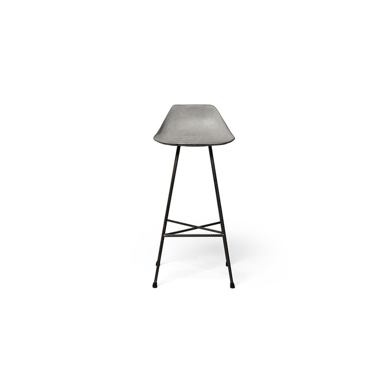 media image for Hauteville Bar + Counter Chairs designed by Henri Lavallard Boget for Lyon Béton 264