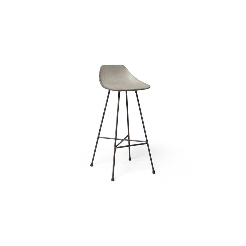 media image for Concrete Hauteville Bar + Counter Chairs by Lyon Béton 289