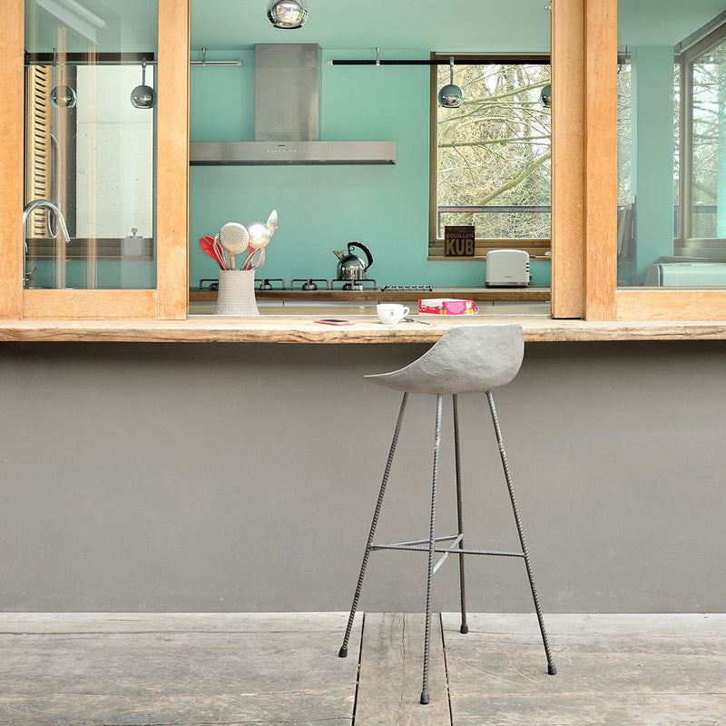 media image for Concrete Hauteville Bar + Counter Chairs by Lyon Béton 250