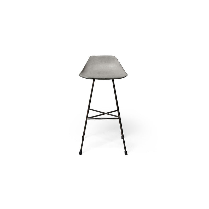 media image for Hauteville Bar + Counter Chairs designed by Henri Lavallard Boget for Lyon Béton 288
