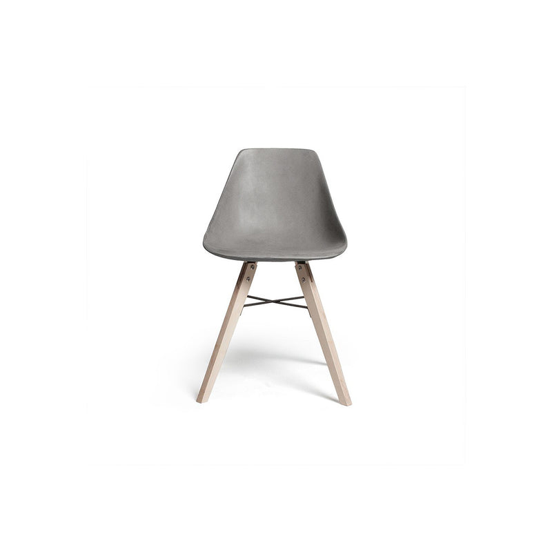 media image for Hauteville - Chair With Plywood Feet by Lyon Béton 287