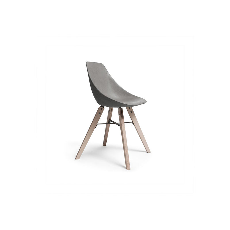 media image for Hauteville - Chair With Plywood Feet by Lyon Béton 27