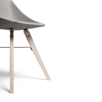 product image for Hauteville - Chair With Plywood Feet by Lyon Béton 22