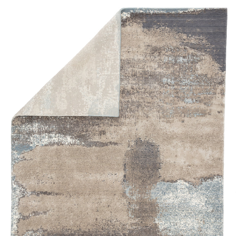 media image for Ionian Abstract Gray & Blue Rug by Jaipur Living 269