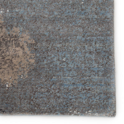 product image for Ionian Abstract Gray & Blue Rug by Jaipur Living 75