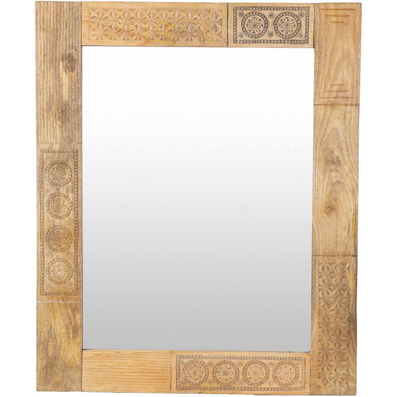 media image for Dilwara DLW-001 Rectangular Mirror in Natural by Surya 278