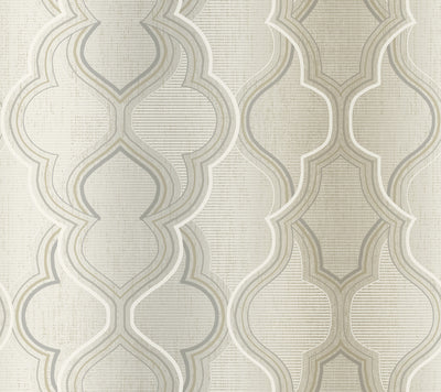 product image for Modern Ombre Damask Wallpaper in Beige from Damask Resource Library by York Wallcoverings 72