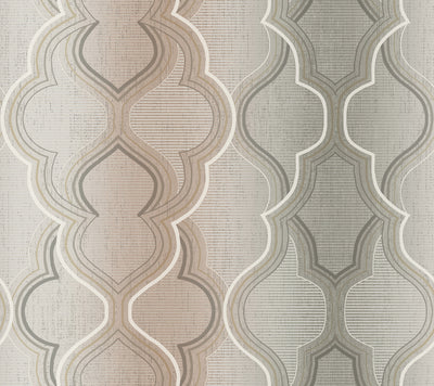 product image for Modern Ombre Damask Wallpaper in Clay from Damask Resource Library by York Wallcoverings 39
