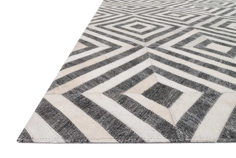 media image for Dorado Rug in Charcoal & Ivory by Loloi 276