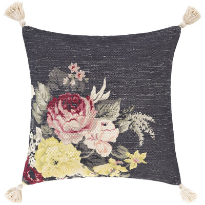 product image of Daphne DPH-001 Hand Woven Pillow in Medium Gray & Cream by Surya 575