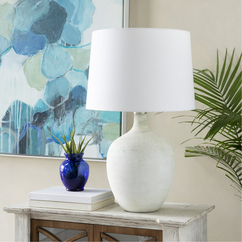 media image for Dupree DPR-001 Table Lamp in Ivory & White by Surya 244