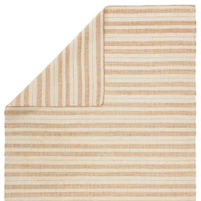 product image for Rey Natural Striped Tan/ Ivory Rug by Jaipur Living 25