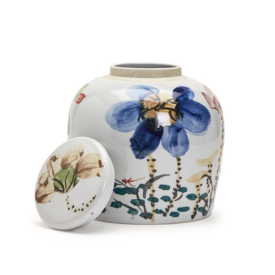 product image for Japanese Flower Blossoms Jar 17