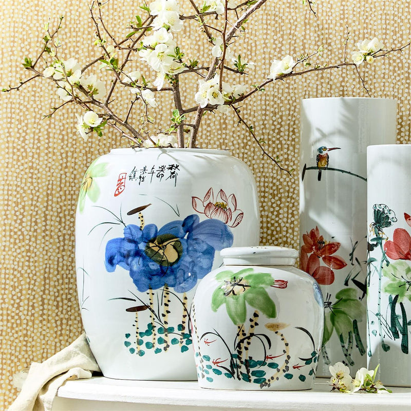 media image for Japanese Flower Blossoms Vase 28