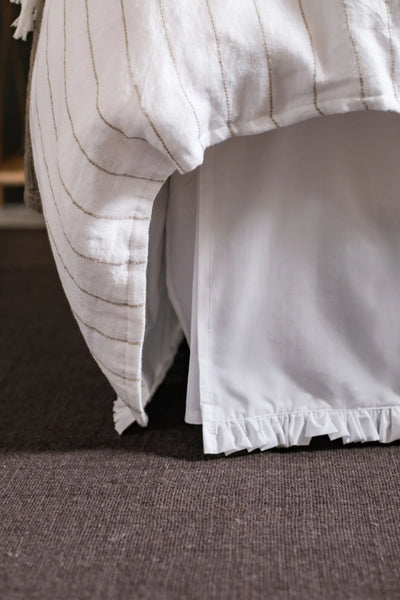 product image for Audrey Cotton Percale Bedskirt 5 41