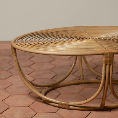 product image for Colette Rattan Coffee Table 3 4