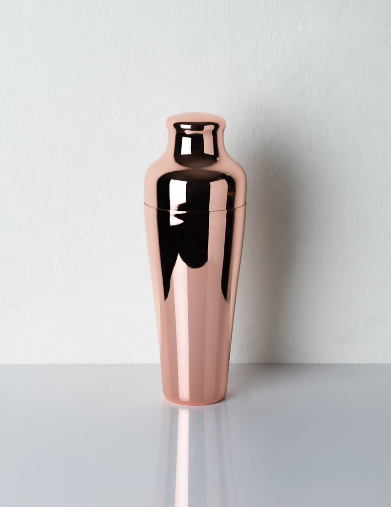 media image for copper parisian cocktail shaker 3 297