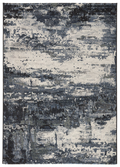 product image of Buxton Abstract Blue/ Light Gray Rug by Jaipur Living 590