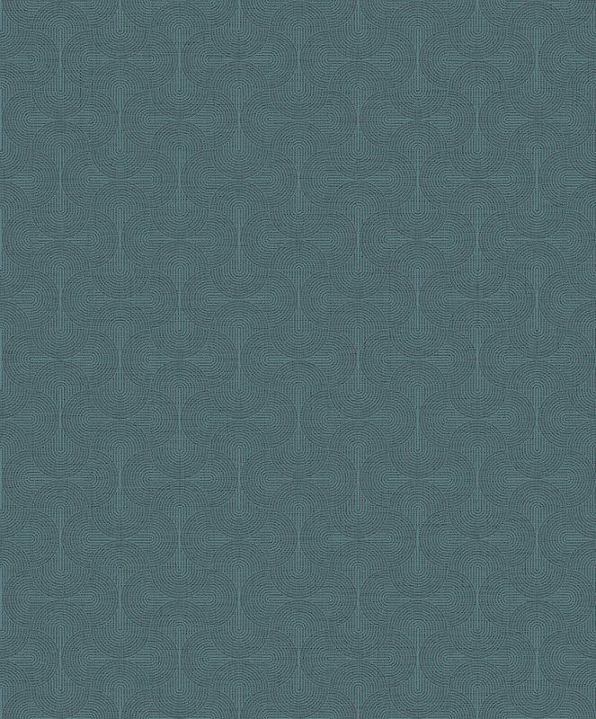 media image for Zen Geometric Wallpaper in Green/Blue 221