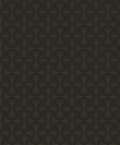 product image for Zen Geometric Wallpaper in Bronze 82