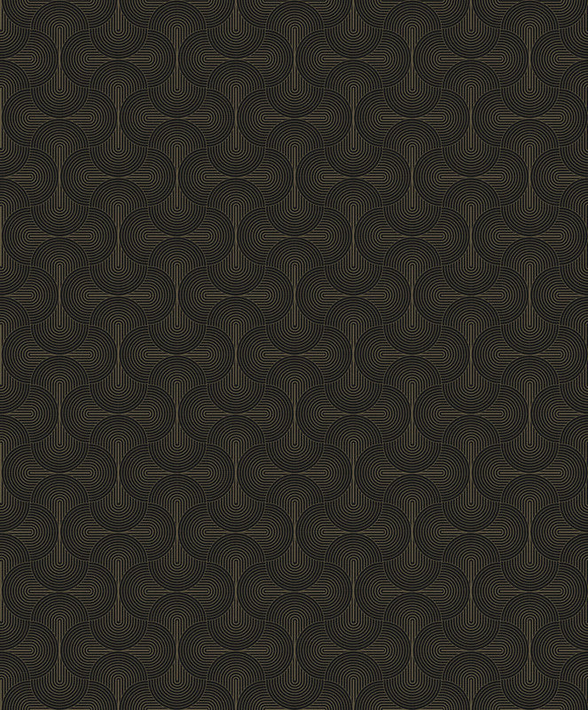 media image for Zen Geometric Wallpaper in Bronze 263
