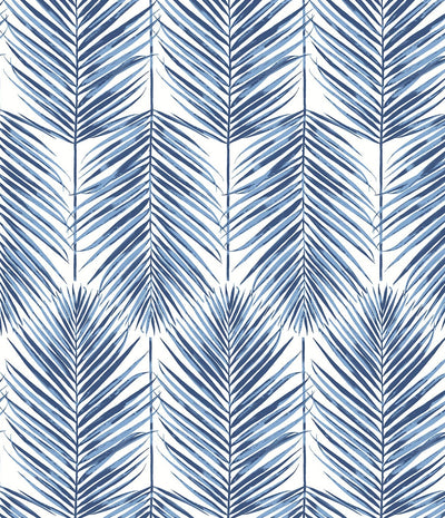 product image of Paradise Palm Wallpaper in Coastal Blue by DuPont 594
