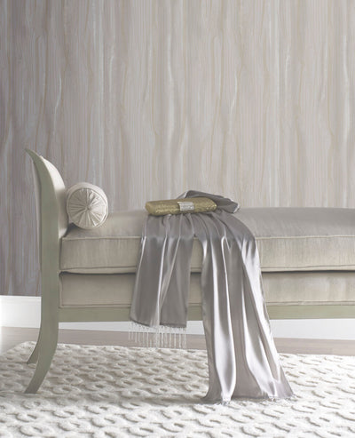 product image for Fantasy Faux Bois Taupe/Gold Wallpaper from the After Eight Collection by Candice Olson 63