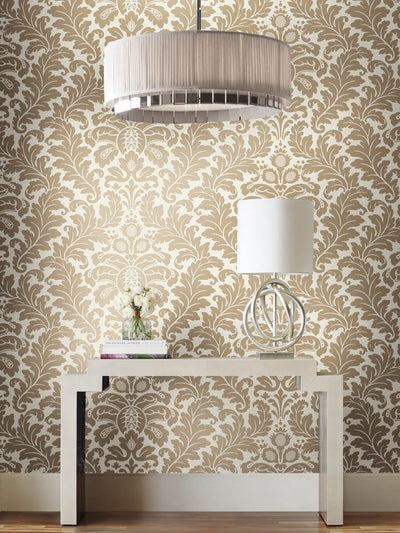 product image for Modern Romance Gold Metallic Wallpaper from the After Eight Collection by Candice Olson 69