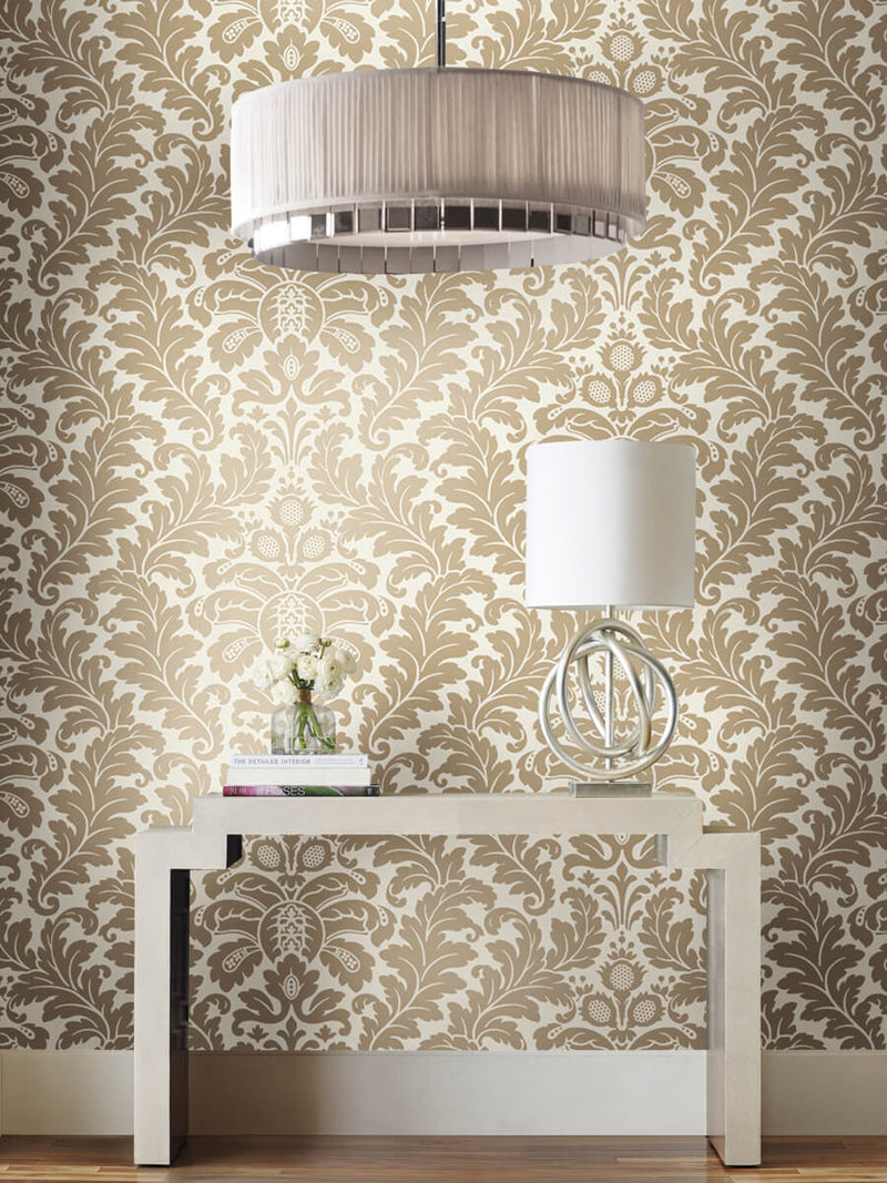 media image for Modern Romance Gold Metallic Wallpaper from the After Eight Collection by Candice Olson 212