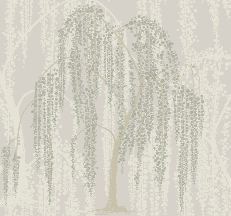 media image for sample willow glow light taupe wallpaper from the after eight collection by candice olson 1 287