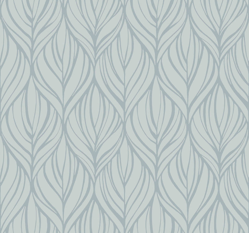media image for sample palma blue silver wallpaper from the after eight collection by candice olson 1 246