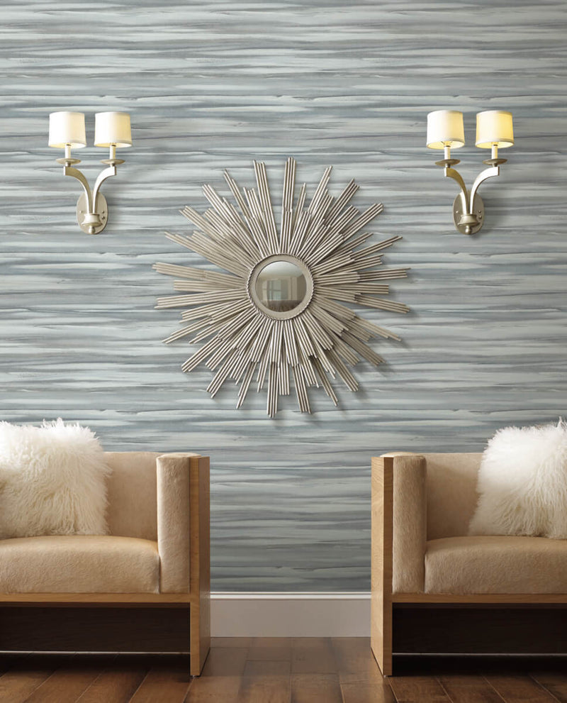media image for Sanctuary Smokey Blue Wallpaper from the After Eight Collection by Candice Olson 216