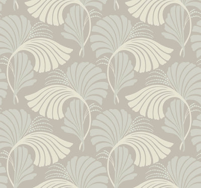 product image of sample dancing leaves neutrals wallpaper from the after eight collection by candice olson 1 541