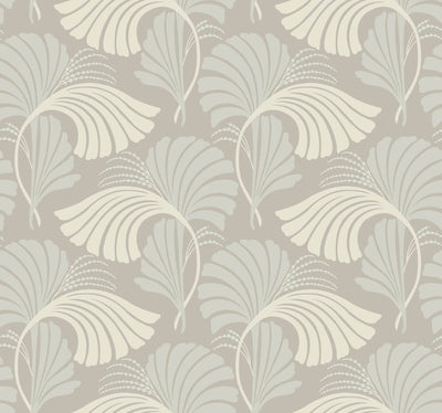 product image of sample dancing leaves neutrals wallpaper from the after eight collection by candice olson 1 541