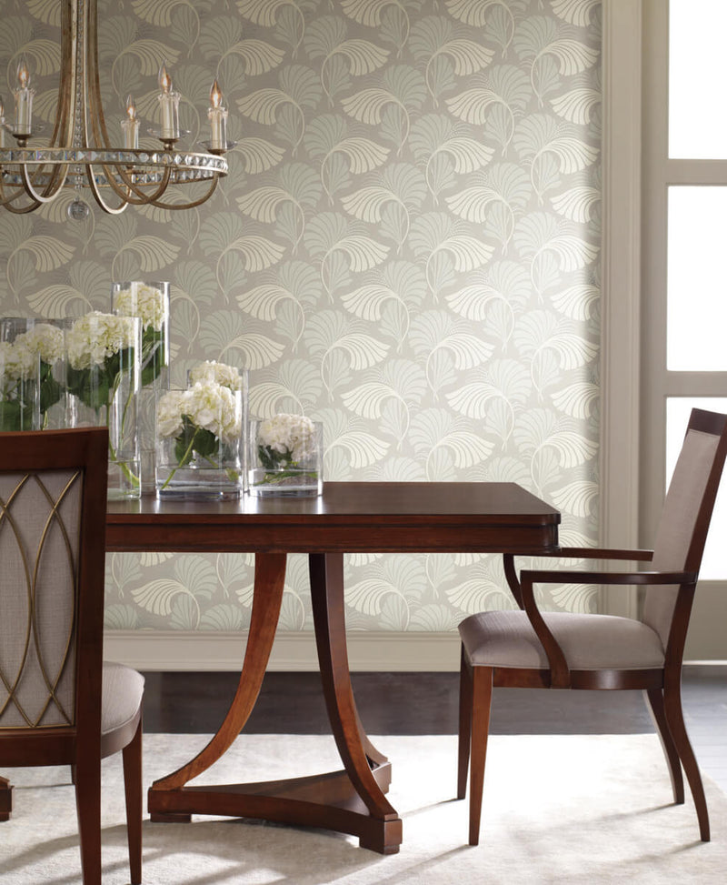 media image for Dancing Leaves Neutrals Wallpaper from the After Eight Collection by Candice Olson 257