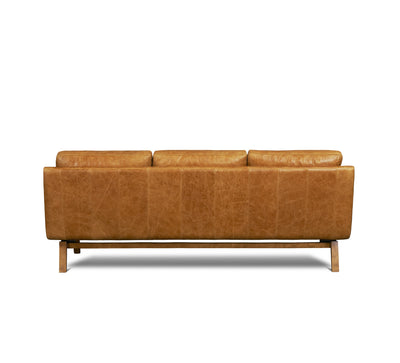 product image for Dutch Leather Sofa in Badger 34