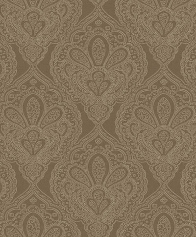 product image of Mehndi Damask Deep Gold from the Emporium Collection by Galerie Wallcoverings 557